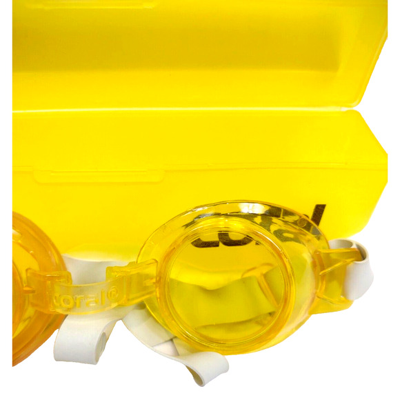 CORAL Swim Rubber Goggles and Case Missing Parts - Yellow - Picture 4 of 9